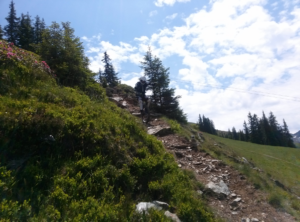 technische Stelle Bergstadl Trail Saalbach