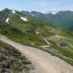 Ausblick auf die ersten Kilometer des Hacklberg Trails