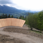 Wallride im Bikepark Wurbauerkogel Windischgarsten