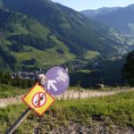 Milka Line mit Blick ins Tal