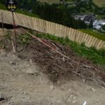 Links geht es über den Holz-Anlieger, rechts gibt es eine kleine Abkürzung