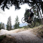 Jumps im Bikepark Oberammergau