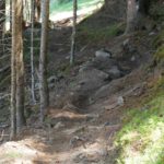 naturbelassener Singletrail Stubaital Neustift