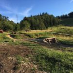 einige Drops im Bikepark Albstadt