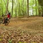 Biker im Bikepark Osternohe