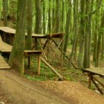 Sprünge auf der Freeride Osternohe