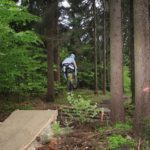 Gap im Bikepark Ochsenkopf