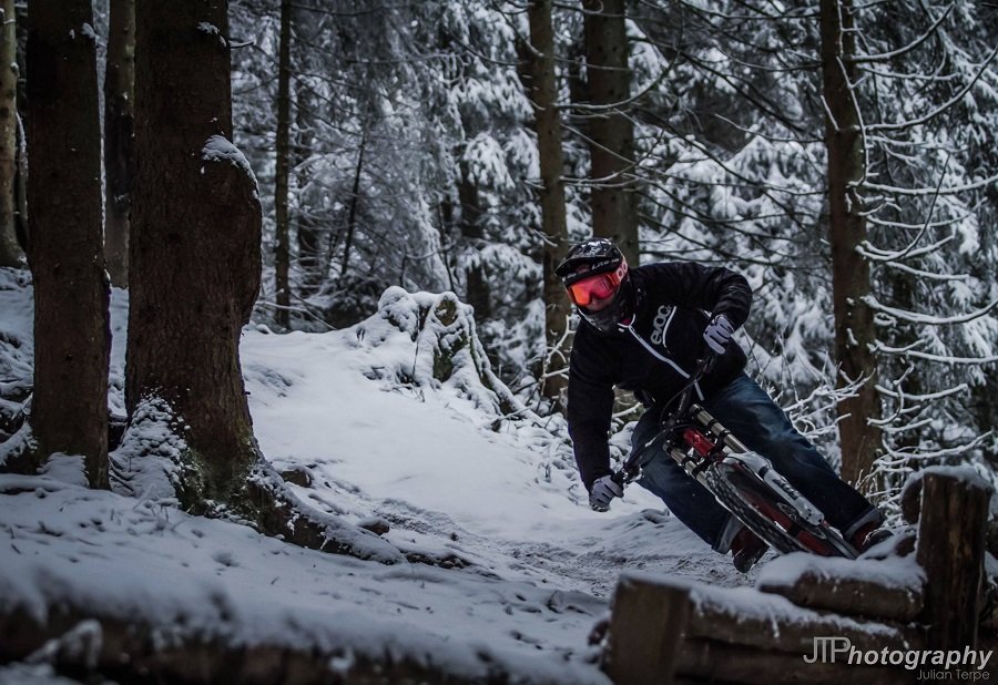 Biken auch im Winter, J.T. Photography