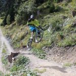 oberer Abschnitt der roten Strecke Alpen Ride