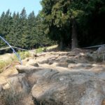 Rockgarden im Bikepark Spicak