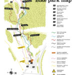 Streckenplan Bikepark Kranjska Gora