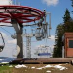 Bergstation Bikepark-Sessellift Lipno