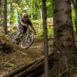 Im Wald im Bikepark Kasina