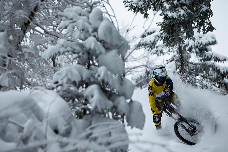 Im Bikepark Chur ist biken auch im Winter möglich