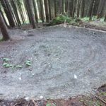 Kurve am AB Trail Bikepark Aflenz